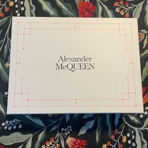 Alexander McQueen empty shoe box